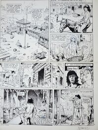 Jean-François Charles - LES PIONNIERS DU NOUVEAU MONDE T2 LE GRAND DEMENAGEMENT planche originale n°15 - Comic Strip