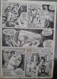 Tony DeZuniga - Savage Sword of Conan #3 Reprinted in Conan #87 - Comic Strip