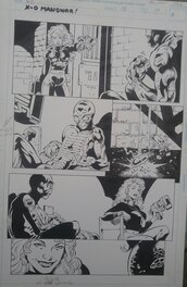 Mike Leeke - X-O Manowar #10 - Comic Strip