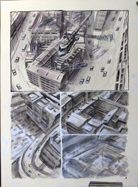 Ivan Brun - Les Sentinelles page 7 / Contre Carré n°1 - Planche originale