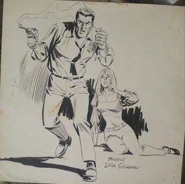 Dick Giordano - Sarge Steel. Sgt.Steel. - Comic Strip