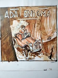 Vincent Dutreuil - ADA ENIGMA T3 UNE HISTOIRE INFERNALE projet couverture - Original art