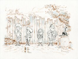 Poitevin, Illustration Pestaculaires, tome 1, 2024. Poitevin, Illustration Pestaculaires, tome 1, 2024.