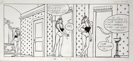 Milo Manara - Le Parfum de l’Invisible (strip) - Planche originale