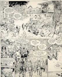 Jean Giraud - Blueberry: La dernière carte planche 1. - Comic Strip