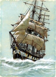 Pierre Joubert - Histoire des voiliers - Couverture originale