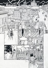 Thierry Gioux - Hauteville House (Le journal d'Arthur Blake - planche 17) - Comic Strip