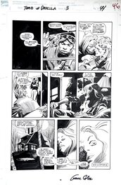 Gene Colan - TOMB OF DRACULA #3 p44 Gene Colan Al Williamson Final Page - Comic Strip