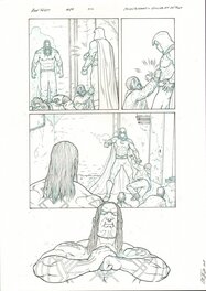 Illustration originale - Moon Knight #189, pag.12 Illustration originale - Moon Knight #189, pag.12