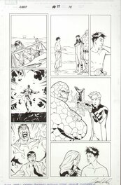 Leonard Kirk - Fantastic FOUR # 29  p 14 - Comic Strip