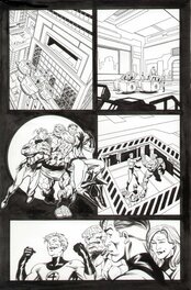 Paul Pelletier - Fantastic FOUR # 551 p 4 - Comic Strip