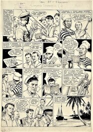 Franco Caprioli - L'ancora sommersa (L'ancre immergée) - Comic Strip