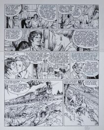 Michel Blanc-Dumont - La JEUNESSE DE BLUEBERRY - Dernier train pour Washington - Comic Strip