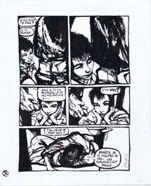 Edmond Baudoin - Les Yeus dans le Mur planche 34 - Comic Strip