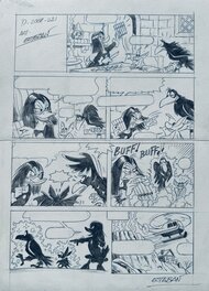 Esteban, Miss Tick, « Flûte, c'est du pipeau ! », planche n°1, 2011. Esteban, Miss Tick, « Flûte, c'est du pipeau ! », planche n°1, 2011.