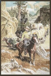 Luca Vannini - Tex WILLER - Illustration originale