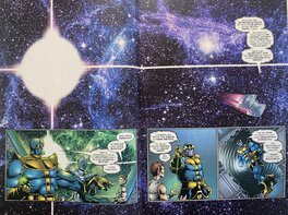 Jim Starlin - Thanos 6 Pages 9 & 10 (Version publiée)