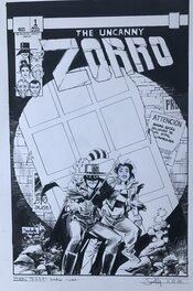Sean Murphy Zorro couverture hommage Sean Murphy Zorro couverture hommage