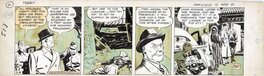 Milton Caniff - Terry & les pirates - Strip original - Comic Strip
