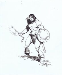 John Buscema - Conan by John Buscema - Illustration originale