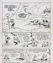 Greg - Achille Talon, "Je note : Hic" - page 1 - Comic Strip