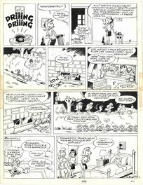 Raymond Macherot - Mirliton - Le Bal de minuit page 2 - planche originale (1972) - Comic Strip