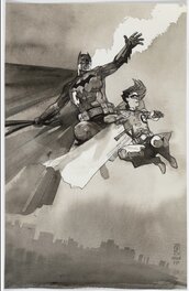 Alex Maleev - Alex Maleev - Batman DKR - Original Illustration