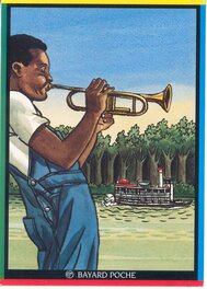 Carte postale "Le roi du jazz"