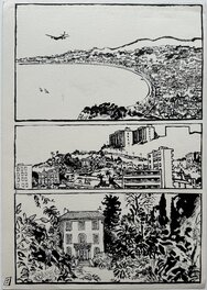 Edmond Baudoin - Baudoin - Salade niçoise - Villa des Anges p01 - Comic Strip