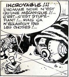Deliège - Les Krostons - planche originale no 17 - comic art 5