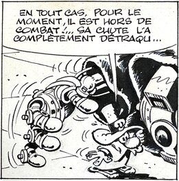 Deliège - Les Krostons - planche originale no 17 - comic art 6