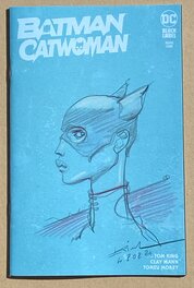 Enki Bilal - Catwoman - Original Illustration