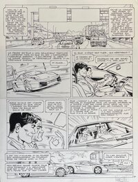 Jean-Charles Kraehn - Planche originale noir et blanc 31 tome 9 “L'héritage sanglant” - Comic Strip