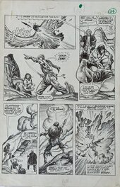 John Buscema - Savage Sword Of Conan # 18 page 28 par John Buscema et Alfredo Alcala (1977) - Planche originale