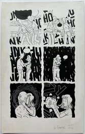 Jordan Crane - Keeping Two - p233 - Conflict Suffusion "Black thoughts" - Comic Strip