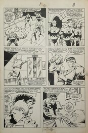 John Buscema - Mephisto vs. the Fantastic Four - Planche originale