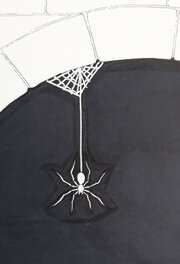 Une araignée au plafond...