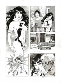 Vampirella par Pepe González, Page Originale
