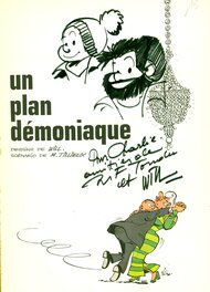 Will : Tif et Tondu tome 22 EO, dédicace Will : Tif et Tondu tome 22 EO, dédicace