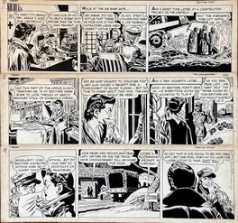 George Wunder - Terry et les Pirates janvier 1952 - Comic Strip