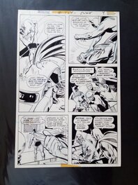 Planche originale batman detective comics 424 (1972) / bob brown - dick giordano