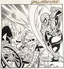 Grummett/Hazlewood, The X-Men and Spider-Man: Time's Arrow, case Spidey, Chapitre 1, 1998. Grummett/Hazlewood, The X-Men and Spider-Man: Time's Arrow, case Spidey, Chapitre 1, 1998.