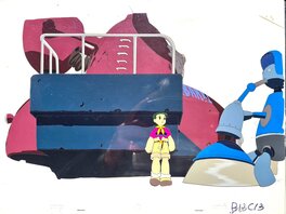 Metropolis Kenishi cel, layout et dogas (Madhouse 2001) Metropolis Kenishi cel, layout et dogas (Madhouse 2001)