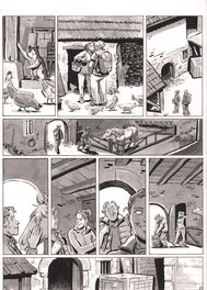 Boris Guilloteau - un grand Bourgogne oublié - Tome 2 -Planche originale page 63 Boris Guilloteau - un grand Bourgogne oublié - Tome 2 -Planche originale page 63