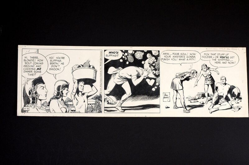 Barry, strip from Flash Gordon - Comic Strip
