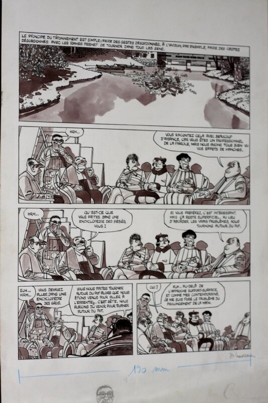 Goossens, Encyclopédie des bébés, planche 3 d'une histoire complète - Comic Strip