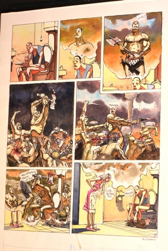 Goossens, pl de Laisse autant le vent emporter tout, La drogue - Comic Strip Goossens, pl de Laisse autant le vent emporter tout, La drogue - Comic Strip