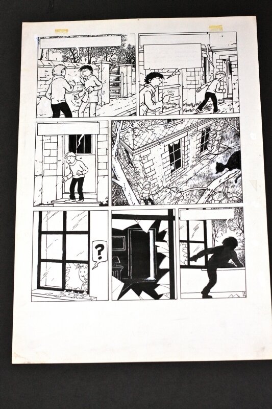 Johan DE MOOR Gaspard de la nuit - Comic Strip Johan DE MOOR Gaspard de la nuit - Comic Strip