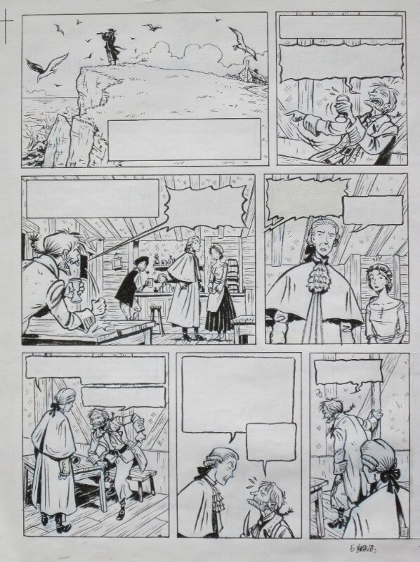 L'ile au trésor by Émile Bravo - Comic Strip