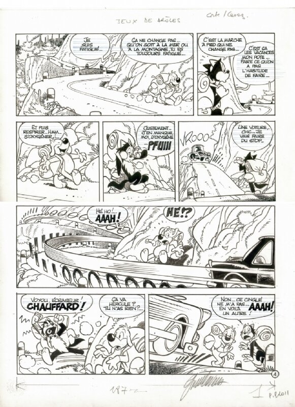 Cavazzano / Pif - Comic Strip Cavazzano / Pif - Comic Strip